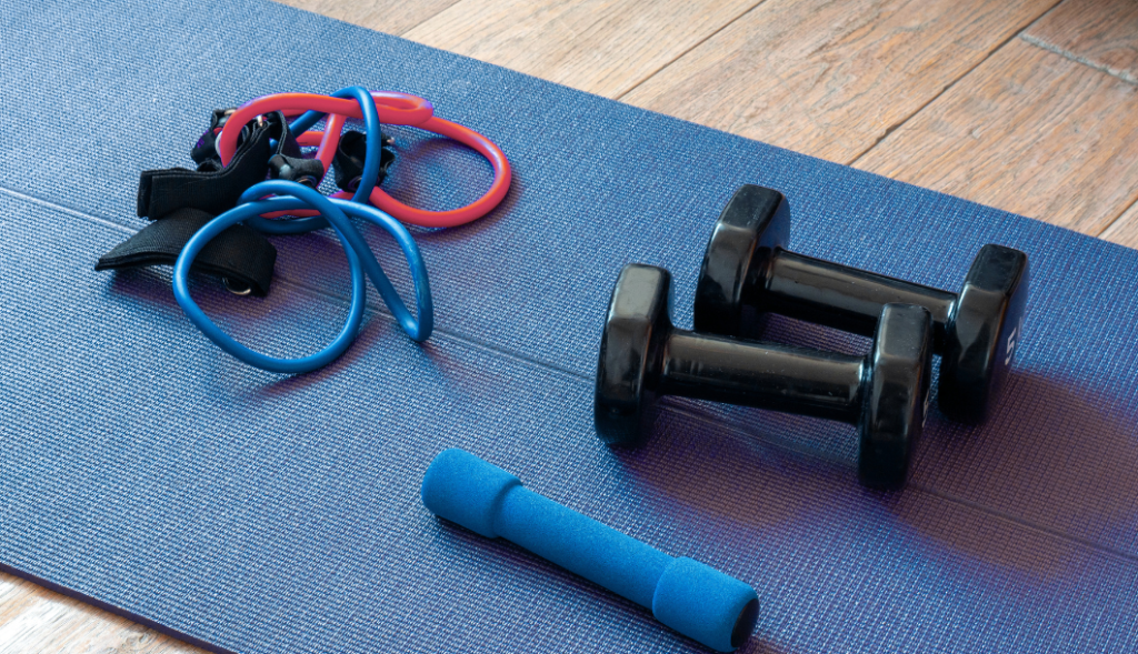 SAÚDE DICAS PARA TREINAR EM CASA